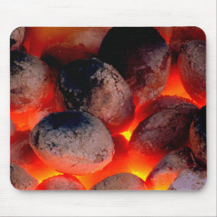 Glowing Coals Mouse Pad