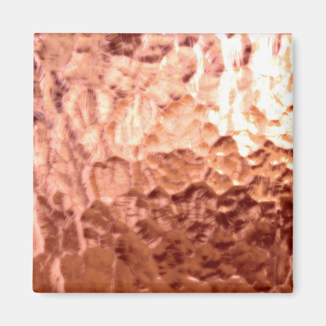 Glowing Copper Sculpture Magnet (Front)