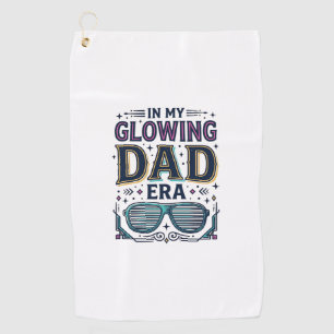 Glowing Dad Era Retro Neon Sunglasses Shirt_1 Golf Towel