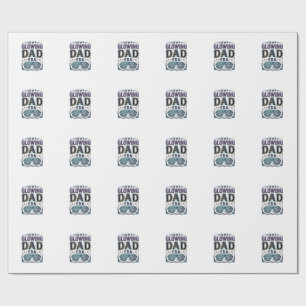 Glowing Dad Era Retro Neon Sunglasses Shirt_1 Wrapping Paper