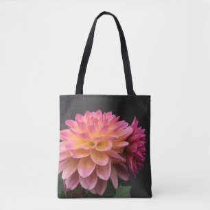 Glowing Dahlia Tote Bag