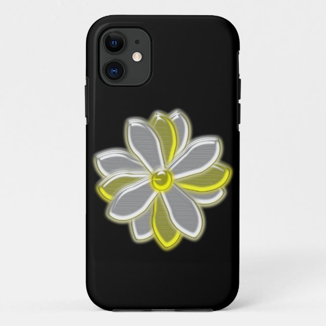 Glowing Daisy Flower iPhone 5 Case (Back)