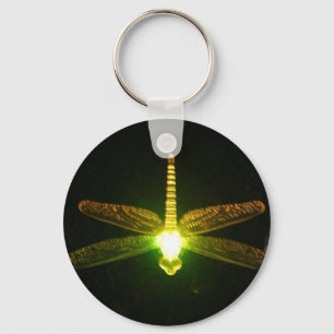 Glowing Dragonfly Key Ring