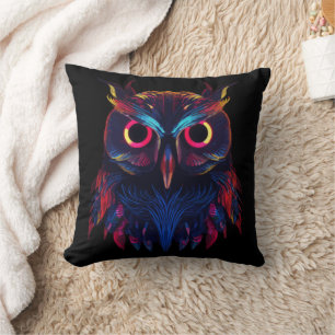 Glowing eyes cushion