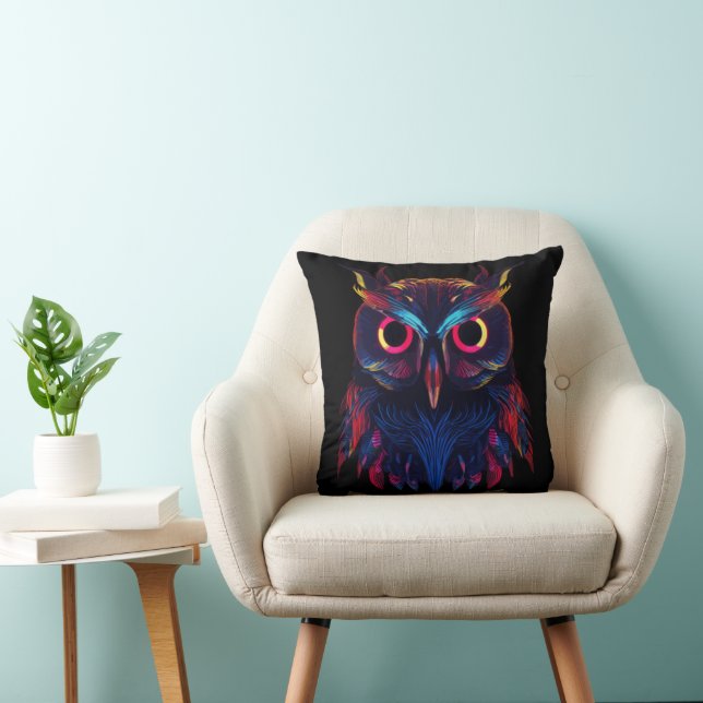 Glowing eyes cushion (Chair)
