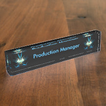 Glowing Eyes Luminous Blue Creature 