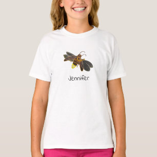 Glowing Firefly Lampyridae Personalised T-Shirt