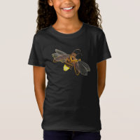 Glowing Firefly Lampyridae