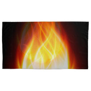 Glowing Flames Pillowcase
