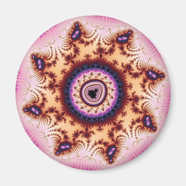 Glowing - Fractal Magnet (Front)