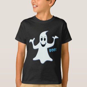 Glowing GHOST Boo! Design T-Shirt