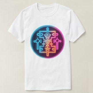 Glowing Glyphs - Ancient symbols T-Shirt
