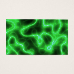 Glowing Green Abstract Electricity