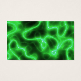Glowing Green Abstract Electricity