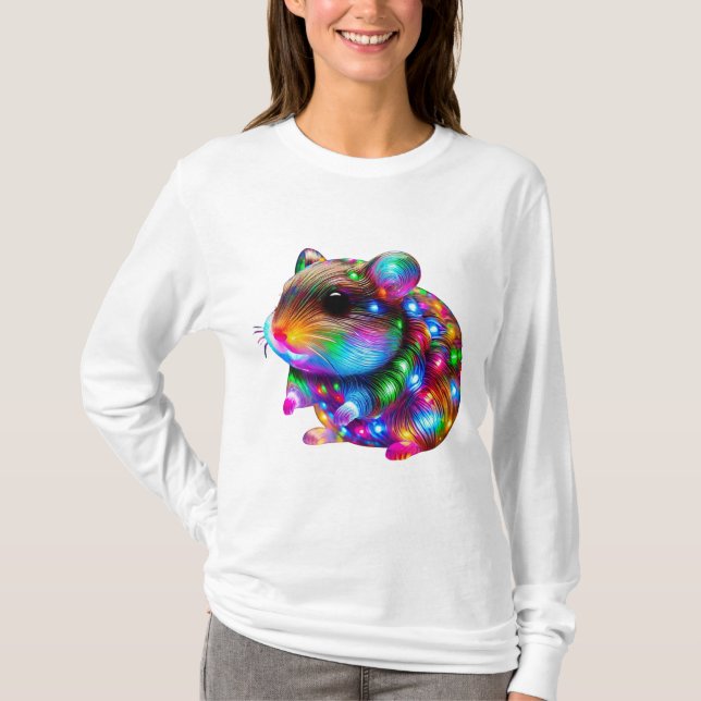 Glowing Hamster T-Shirt (Front)