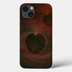Glowing Hearts iPhone 13 Case
