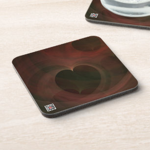 Glowing Hearts Coaster