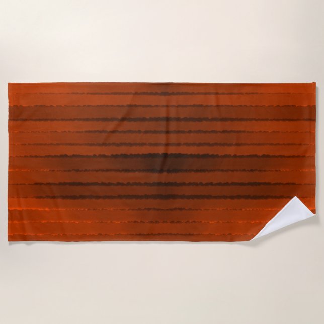 Glowing Hot Stuff Beach Towel (Front)