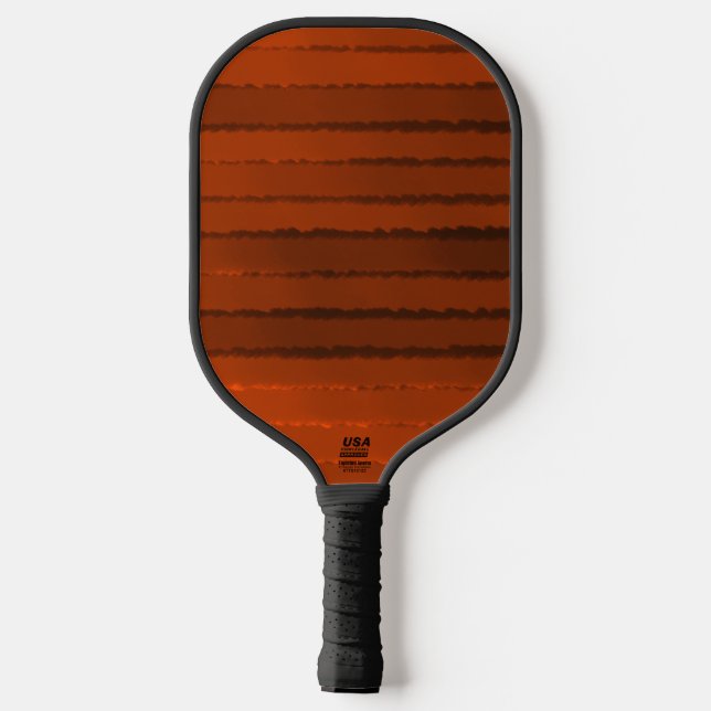 Glowing Hot Stuff  Pickleball Paddle (Back)