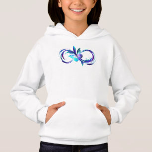 Glowing Infinity with Magic Butterfly