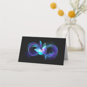 Glowing Infinity with Magic Butterfly Appointment Card