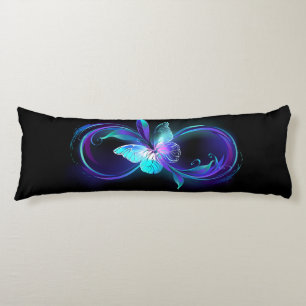 Glowing Infinity with Magic Butterfly Body Cushion