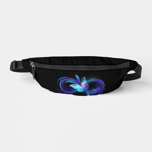 Glowing Infinity with Magic Butterfly Bum Bags (Front)