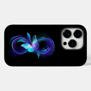 Glowing Infinity with Magic Butterfly Case-Mate iPhone 14 Pro Case