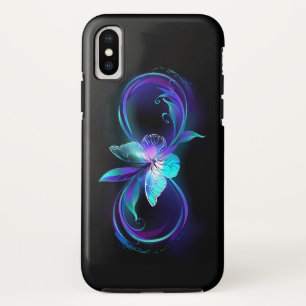 Glowing Infinity with Magic Butterfly Case-Mate iPhone Case