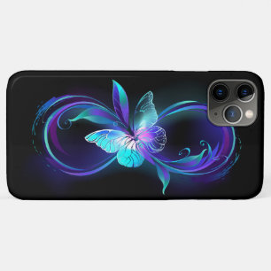 Glowing Infinity with Magic Butterfly Case-Mate iPhone Case