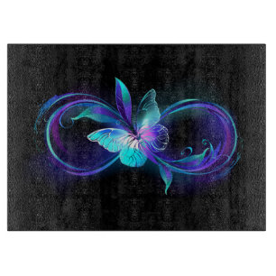 Glowing Infinity with Magic Butterfly Cutting Board