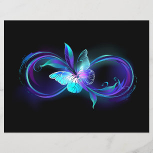 Glowing Infinity with Magic Butterfly Flyer