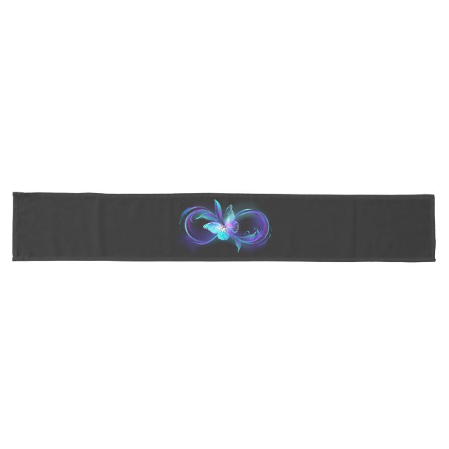 Glowing Infinity with Magic Butterfly Long Table Runner (Horizontal)