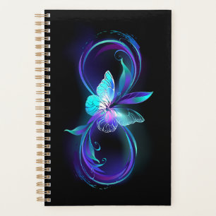 Glowing Infinity with Magic Butterfly Planner