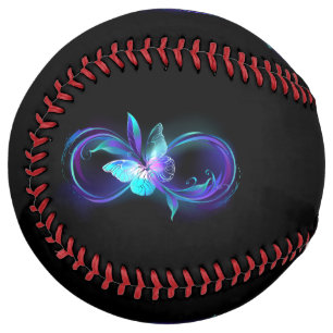 Glowing Infinity with Magic Butterfly Softball