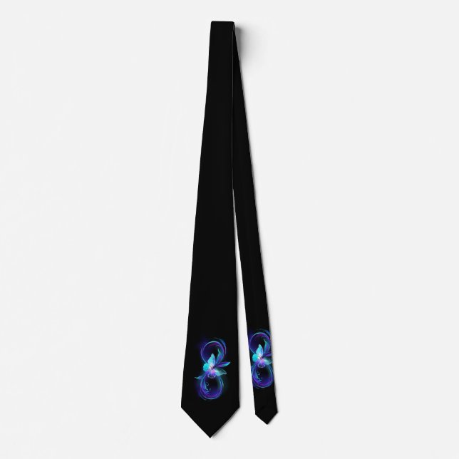 Glowing Infinity with Magic Butterfly Tie (Front)