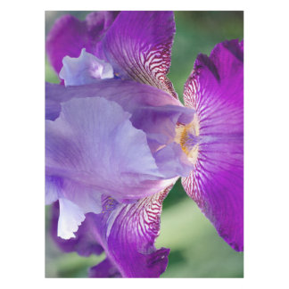 Glowing Iris Nature / Floral / Botanical Photo Tablecloth