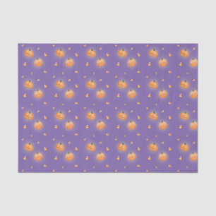 Glowing Jack O Lantern Halloween Tissue Paper