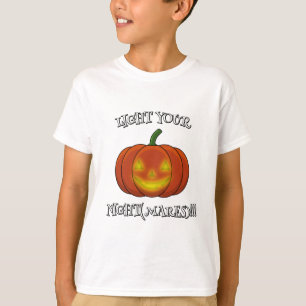 Glowing Jack-o'-Lantern - Light Your Nightmares T-Shirt