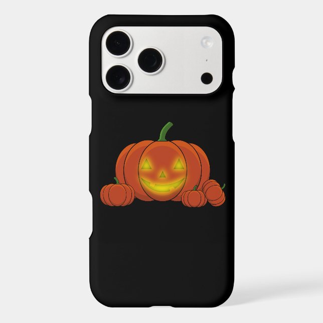 Glowing Jack-o'-Lantern Pumpkin (Back)