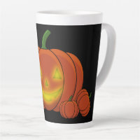 Glowing Jack-o'-Lantern Pumpkin