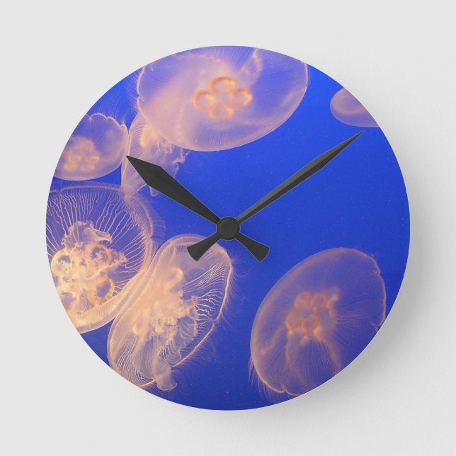 Glowing Jellyfish Clock (Front)