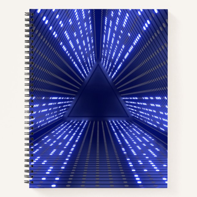 glowing light notebook (Front)
