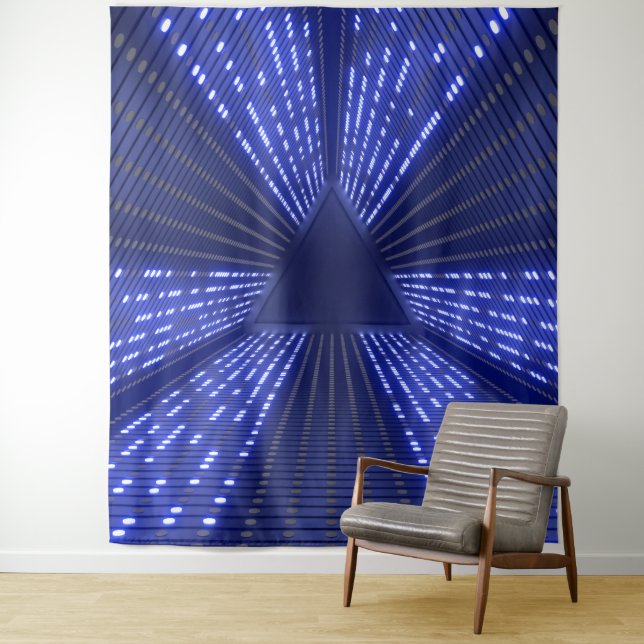 glowing light tapestry (In Situ)