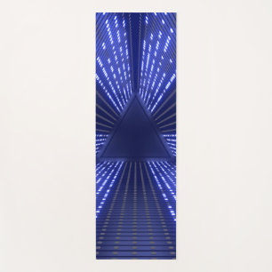 glowing light yoga mat