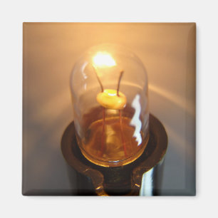 Glowing Low Voltage Light Bulb Magnet