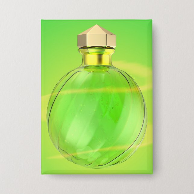 Glowing magic potion bottle (Front)