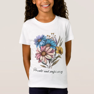 Glowing mystical garden flowers T-Shirt