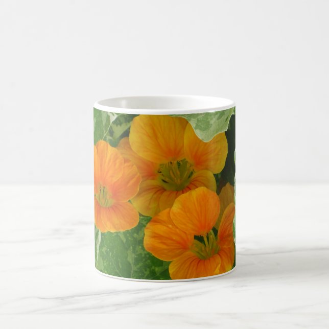 Glowing Nasturtium Mug (Center)