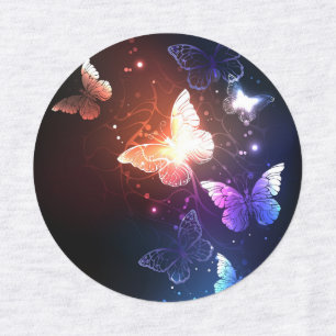 Glowing Night Butterflies